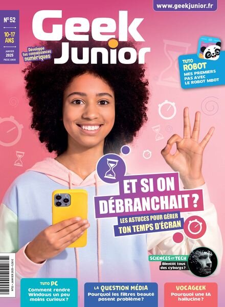 Geek Junior – Janvier 2025 Cover