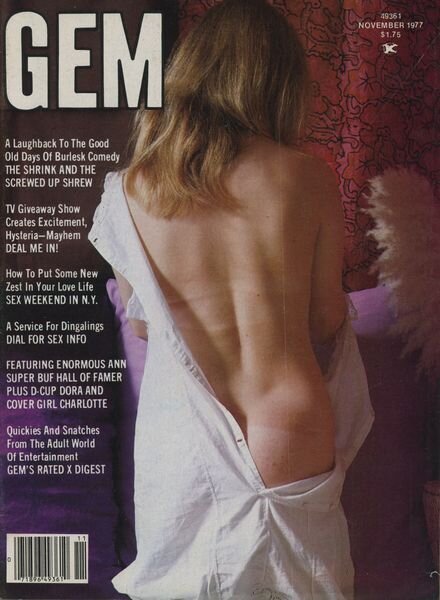 GEM – Vol 19 N 2 November 1977 Cover
