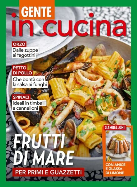 Gente In Cucina – 25 Gennaio 2025 Cover