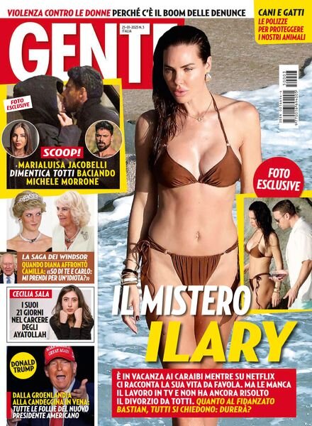 Gente Italia – 25 Gennaio 2025 Cover