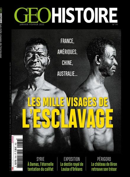 Geo Histoire – Janvier-Fevrier 2025 Cover
