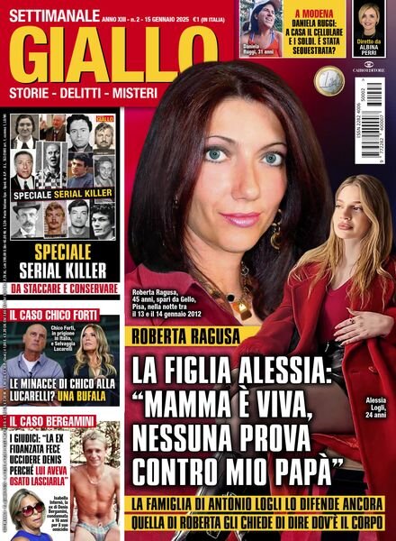 Giallo – 15 Gennaio 2025 Cover