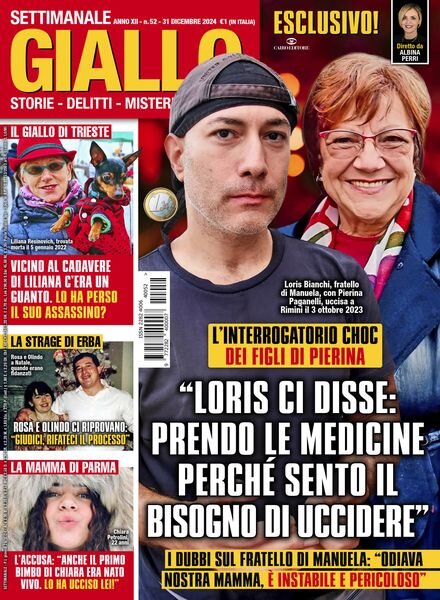 Giallo – 31 Dicembre 2024 Cover