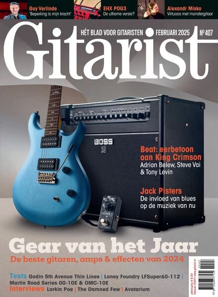 Gitarist Netherlands – Februari 2025 Cover