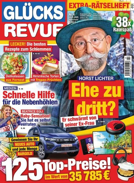Glucks Revue – 14 Januar 2025 Cover