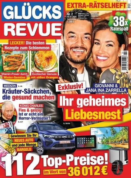 Glucks Revue – Januar 2025 Cover