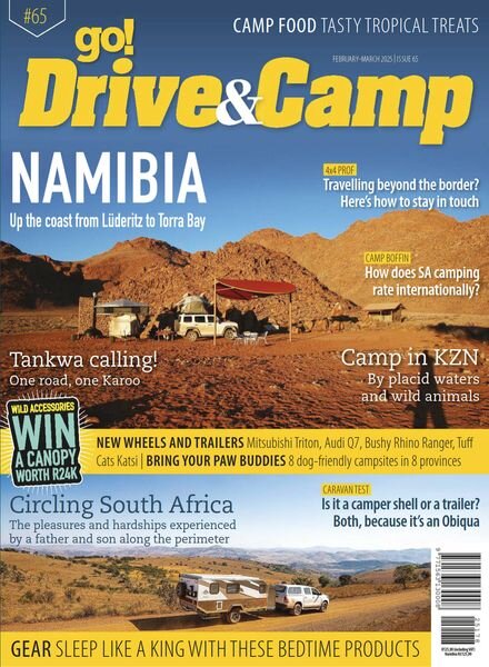 Go! Drive & Camp – February-March 2025 Cover