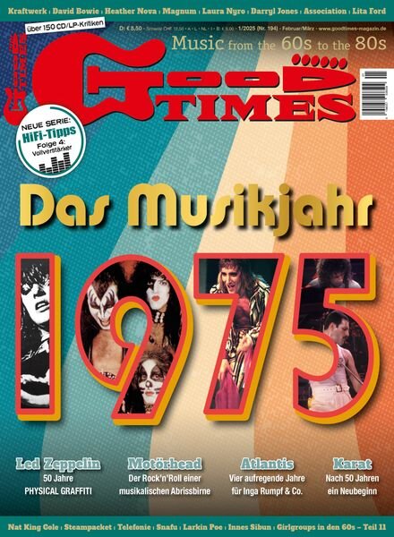 GoodTimes – Januar 2025 Cover