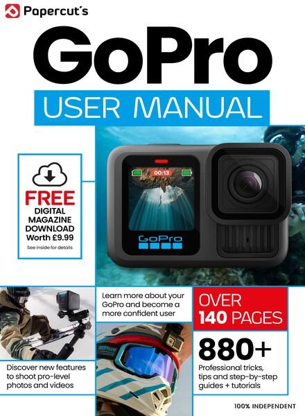 GoPro User Manual – January 2025 Cover