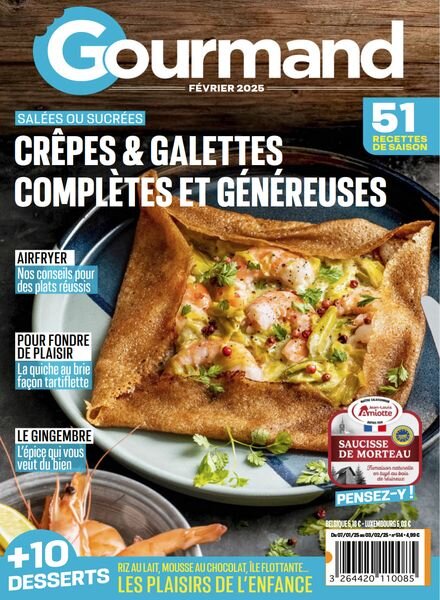 Gourmand – Fevrier 2025 Cover