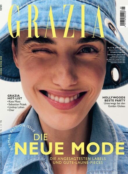 Grazia Germany – 16 Januar 2025 Cover