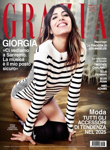 Grazia Italia – 23 Gennaio 2025 Cover