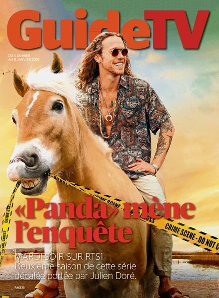 Guide TV – 5 Janvier 2025 Cover