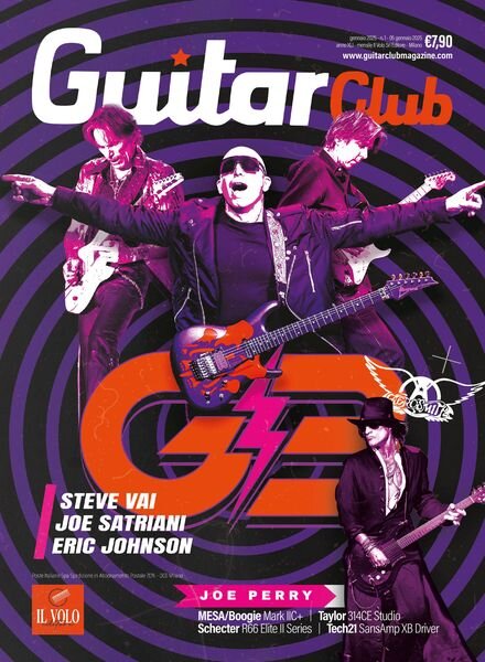 Guitar Club Magazine – Gennaio 2025 Cover