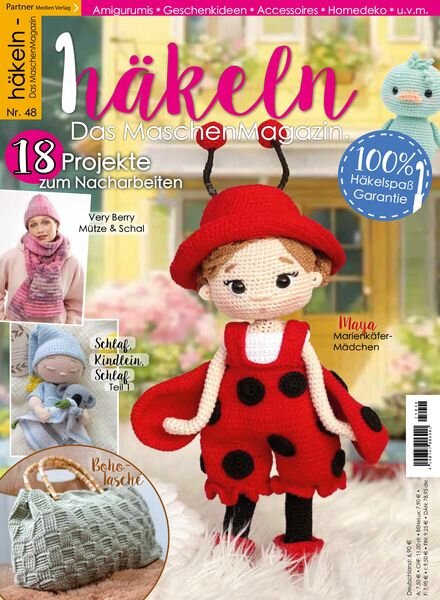Hakeln Das MaschenMagazin – Januar 2025 Cover