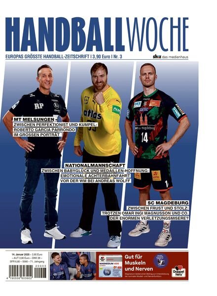 Handballwoche – 14 Januar 2025 Cover