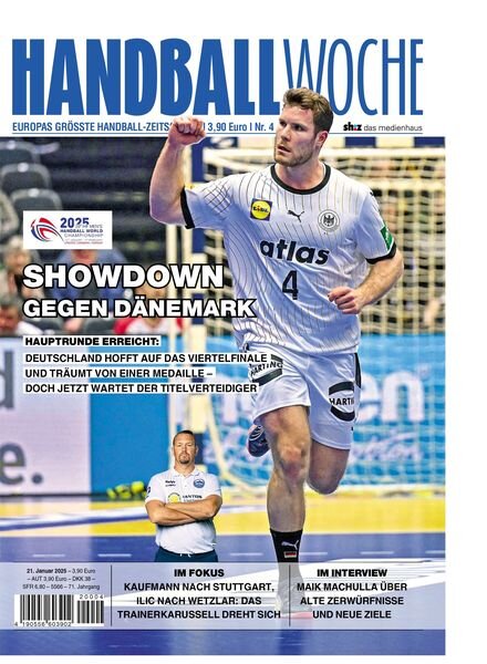 Handballwoche – 21 Januar 2025 Cover