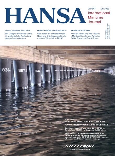 Hansa – Januar 2025 Cover