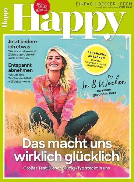 Happy – Januar 2025 Cover