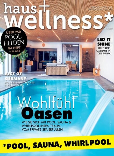 Haus+Wellness – Januar 2025 Cover