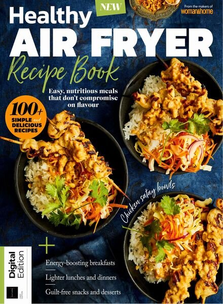 Healthy Air Fryer Recipe Book – 1st Edition – 3 January 2025 Cover