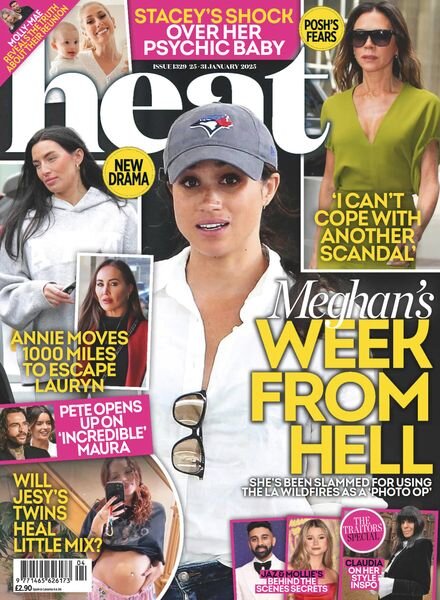 Heat UK – 25 January 2025 Cover