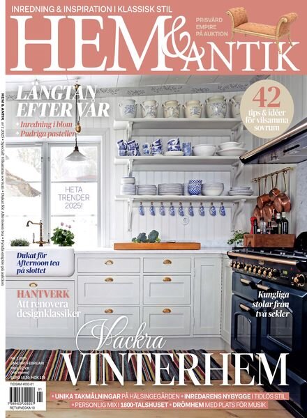 Hem & Antik – Januari 2025 Cover