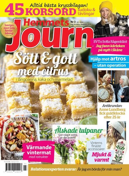 Hemmets Journal – 15 Januari 2025 Cover