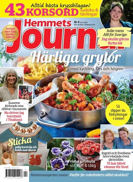 Hemmets Journal – 22 Januari 2025 Cover