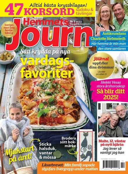 Hemmets Journal – 8 Januari 2025 Cover