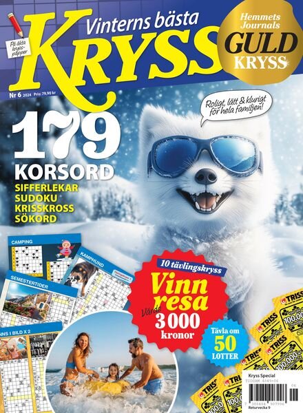 Hemmets Journal Guldkryss – December 2024 Cover