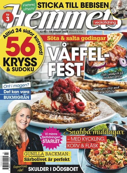Hemmets Veckotidning – 15 Januari 2025 Cover