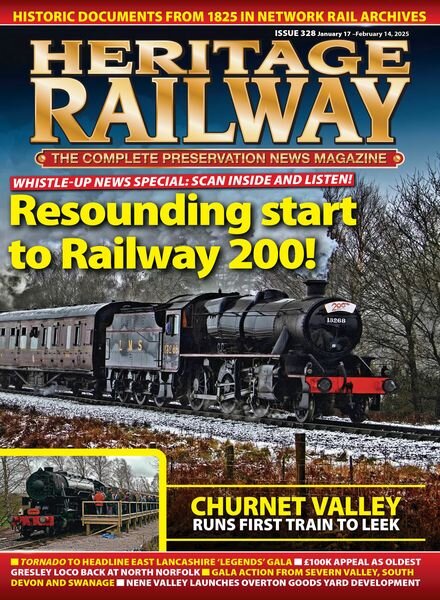Heritage Railway – January 17 2025 Cover