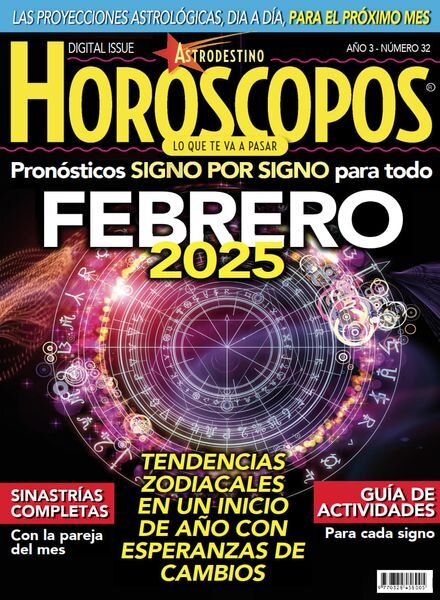 Horoscopos – Enero 2025 Cover