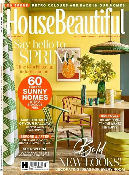 House Beautiful UK – March 2025 Cover