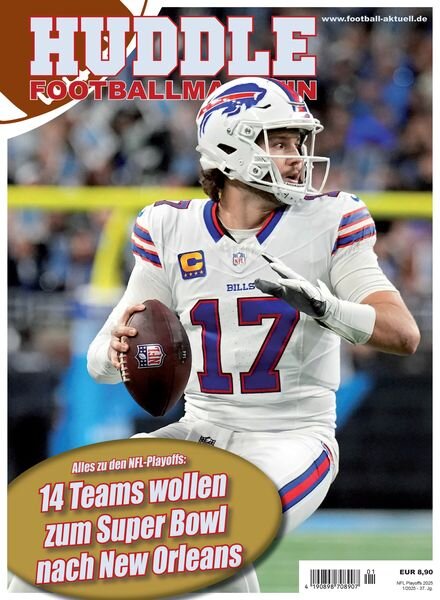 HUDDLE – NFL Playoffs 2025 Cover