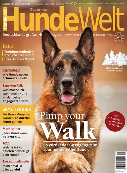 HundeWelt – Dezember 2024 Cover