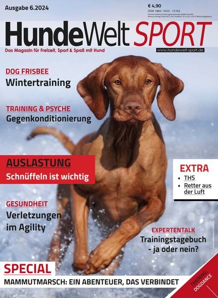 HundeWelt Sport – Nr 6 2024 Cover