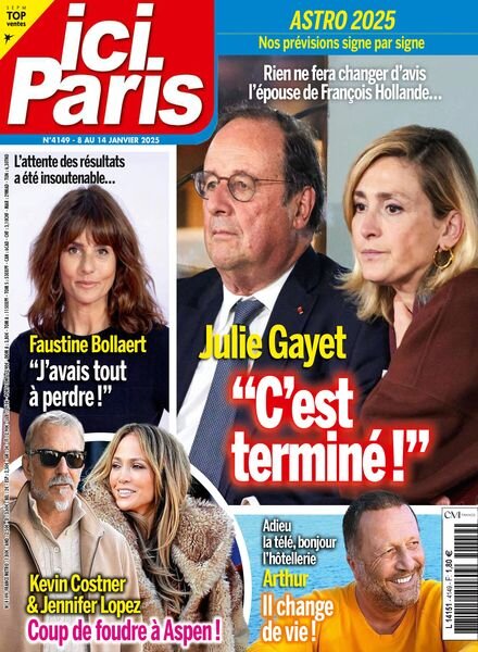 Ici Paris – 8 Janvier 2025 Cover