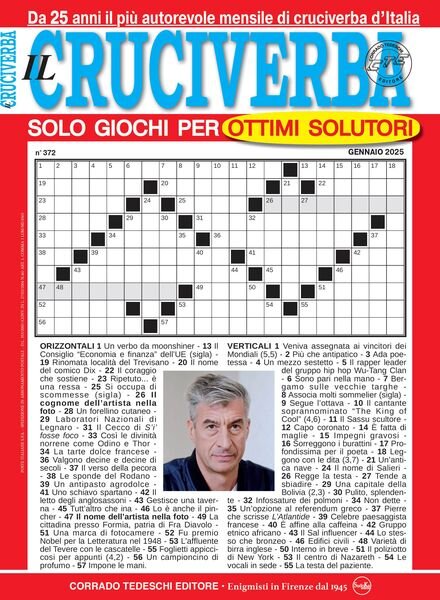 Il Cruciverba – Gennaio 2025 Cover