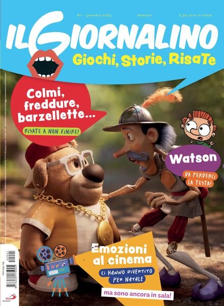 Il Giornalino Giochi storie risate – Gennaio 2025 Cover
