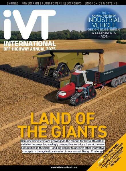 Industrial Vehicle Technology International – Off-Highway Annual 2025 Cover