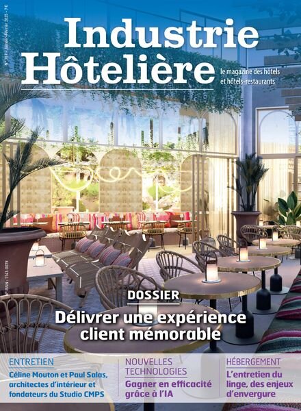 Industrie Hoteliere – Janvier-Fevrier 2025 Cover