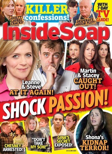 Inside Soap UK – 25 January 2025 Cover