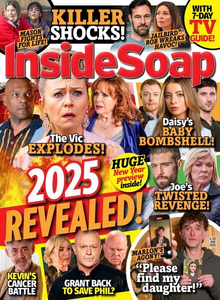 Inside Soap UK – 4 January 2025 Cover