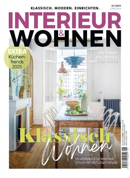 Interieur & Wohnen – Januar 2025 Cover