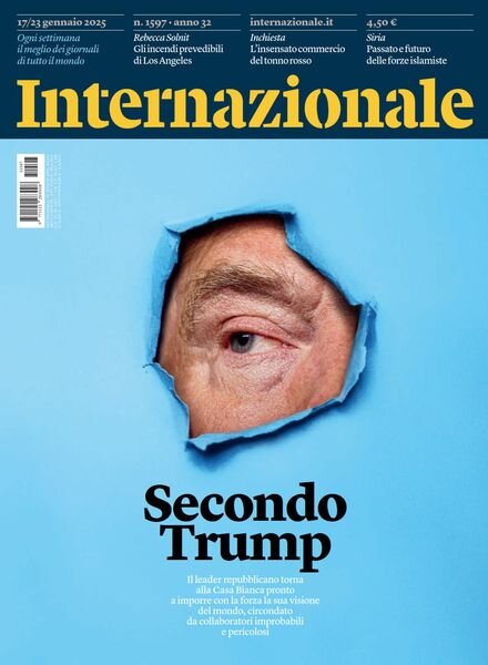 Internazionale – 17 Gennaio 2025 Cover