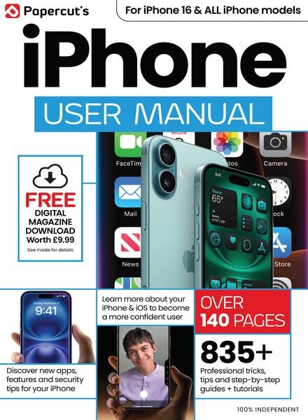 iPhone User Manual – January 2025 Cover