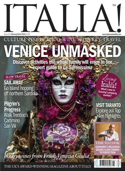 Italia! Magazine – February-March 2025 Cover