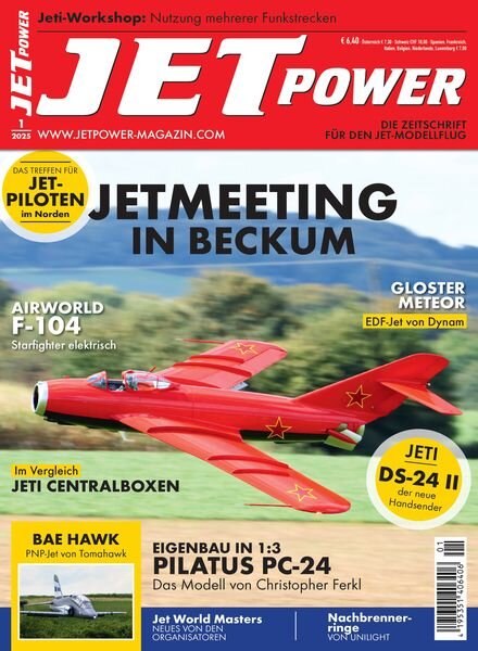JetPower Deutsche Ausgabe – Januar 2025 Cover